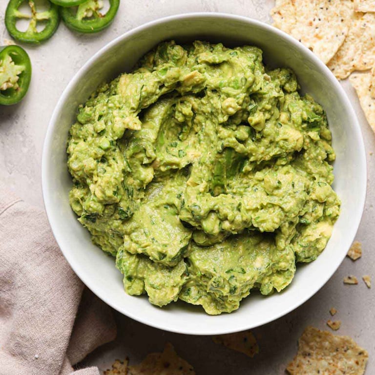 Delicious Guacamole Made Fresh