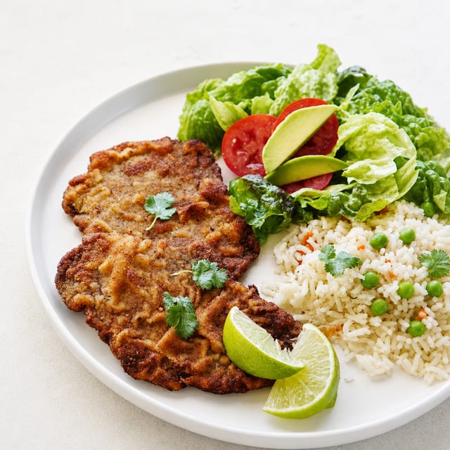 Milanesa Dinner.