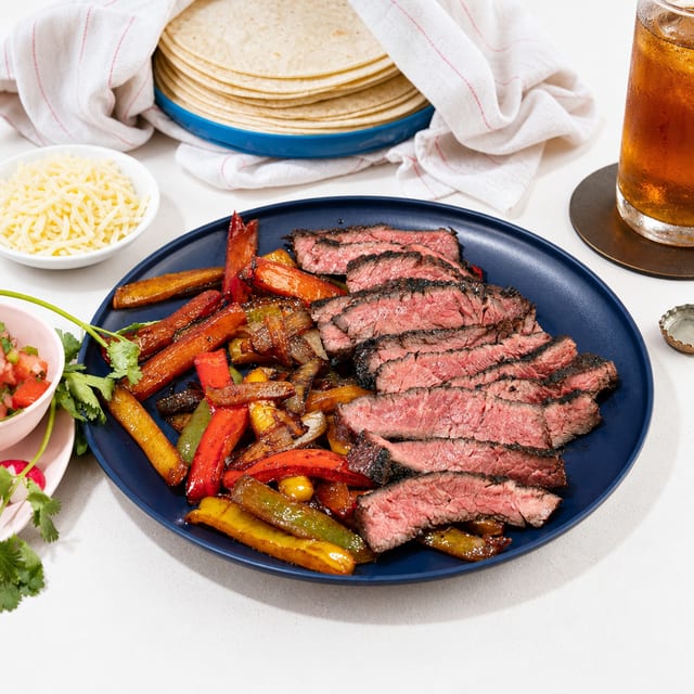 Steak Fajitas.