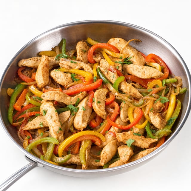 Chicken Fajitas.