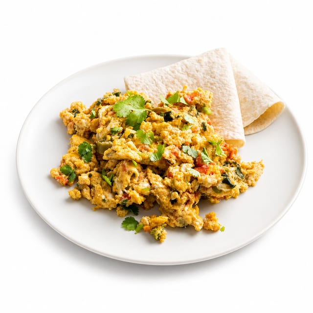 Huevos a la Mexicana.