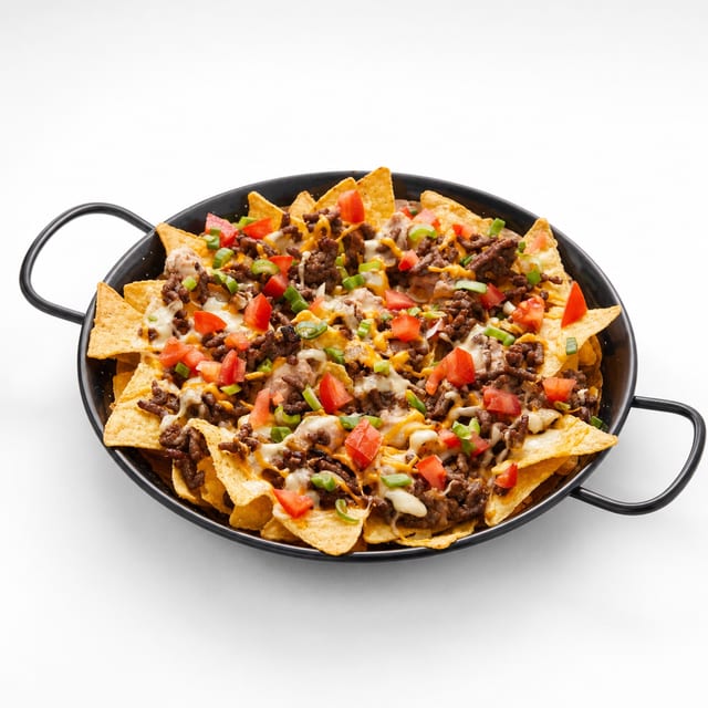 Nachos with Meat.